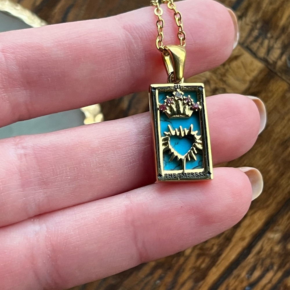 Brand New The Empress 👑 Tarot Necklace